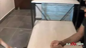Tutor teaches by fucking amateur