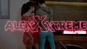 i find my hot girlfriend in the kitchen and fuck her hard