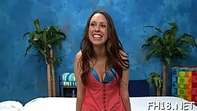 Hot petite teen enjoys massage with old sweetheart