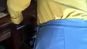 Feeling So Nasty After That Creampie Under The Desk