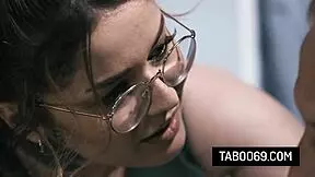 vanessa vega feels the taboo thrill getting bent over and fucked doggystyle by her former teacher