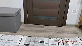 Pregnant step sister avoids work