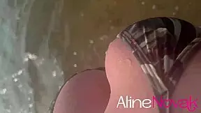yo, teased and licked a hot blonde like this on the beach, she loves it - alinenovak