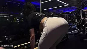 Fuck Fitness Coach Rough At Home!