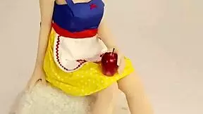 Teen Adele's naughty sex doll fun