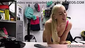 Can This Skinny Thief Handle Mall Cop's Rough Punishment?