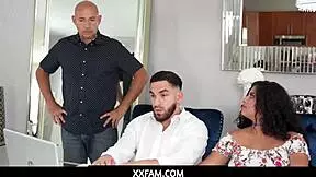 Stepsiblings Can't Keep Hands Off Each Other In Taboo Fantasy.