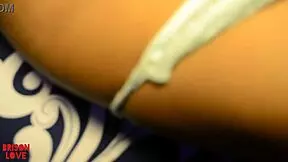 Shy teen turns bad with wild doggystyle and big bouncing tits.