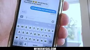 Perv stepbro says, 'send me those pussy pics, stepsister.'