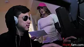 Imagine gamer stepbro pounding his stepsister while gaming—Kenzie Madison's fantasy!