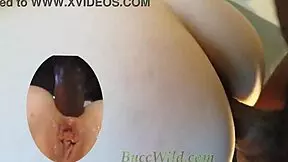 Oh wow, watch this redhead teen take big black cock in anal!