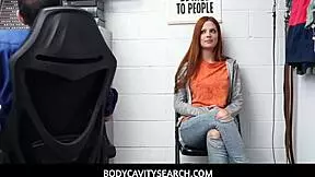 Scarlett Mae Caught And Fucked By Officer