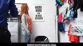 Scarlett Mae Caught And Fucked By Officer