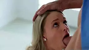 An aspiring strapon wearing submissive learns about aggressive anal sex