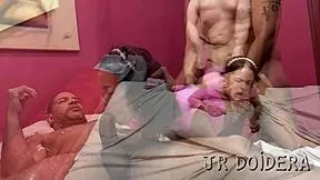 Young Brazilian Girl Records Wild Hotel Orgy With Older Men