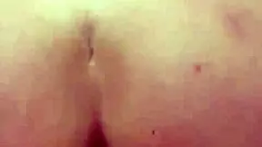 Hot bitch with big booty in doggystyle, gaping and bent over in first person view!
