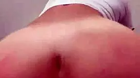 Hot bitch with big booty in doggystyle, gaping and bent over in first person view!