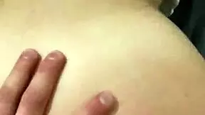 Hot bitch with big booty in doggystyle, gaping and bent over in first person view!