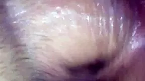 Wet finger in ass for teen amateur pussy