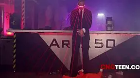 I was a curious teen 18+ caught in Area 50 and got free use interrogated.