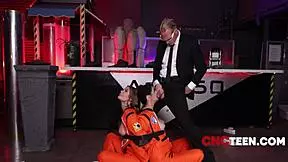 I was a curious teen 18+ caught in Area 50 and got free use interrogated.