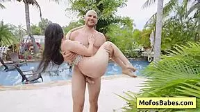 Selena ivy loves jmac's massive dick in her tight pussy outdoors?