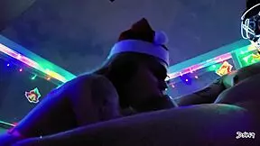 Our Sexy Christmas Gift Was A Sloppy Blowjob Leading To Cumshot And Squirting