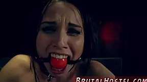 smoking hot teen bound for hardcore birthday domination