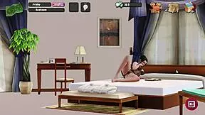 Interactive tit massage game