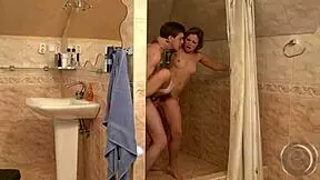 silvia lauren's mommy milf enjoys cumshot after young 18+ daughter