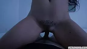 Hot Stepmom Goes On Top Of Her Stepsons Young 18+ Cock