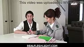 visiting my curvy girlfriend's freeuse household for taboo fun