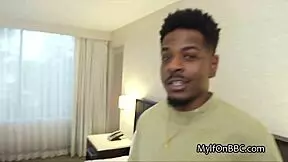 i surprised them with a bbc foursome in the hotel room with hot blondes