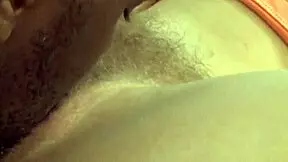 A teen gets licked and banged by her black stepdad with his big cock.