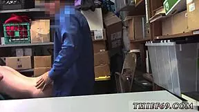 The store associate caught the crossdressing suspect red-handed