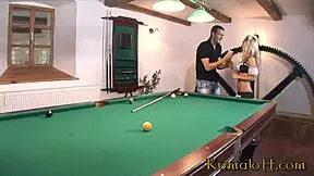 Pool table action with a twist