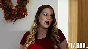 Oliver thanks Codi's big tits