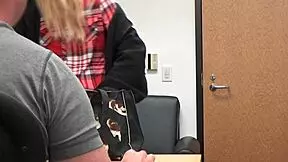 carrie b casting pov interview with blonde teen