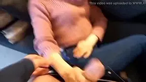 my aunt gives me a blowjob when my uncle is away