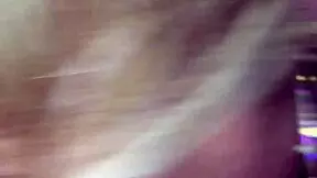 Blonde teen gags on huge cock for facial.