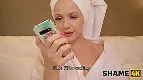 Extreme Shame of Next-Door Mature Woman in Stockings