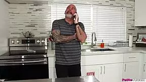can you believe this feisty little 18+ redhead kayton keem getting hardcore fucked by her father-in-law and uncle?