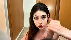 Chubby stepdad gets a handjob