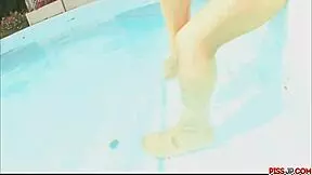 damn, asuka ishihara, you givin great feet and boobs action? more at pissjp com!