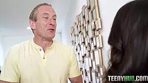 gal ritchie and clarke kent enter the wolf's den for hardcore pov blowjob with petite teen tits and big ass