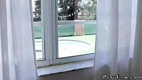 Teen Teased By Huge Cock Mess