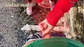 Shame and touch in squirt video