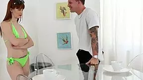 Teen Teased By Huge Cock Mess