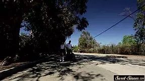 small tits teen pussy licked by stepdad