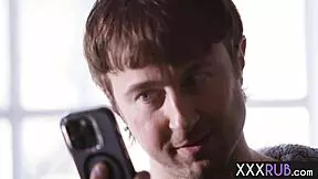 Amazing surprise by attractive teen masseuse Vanna Bardot after massage.